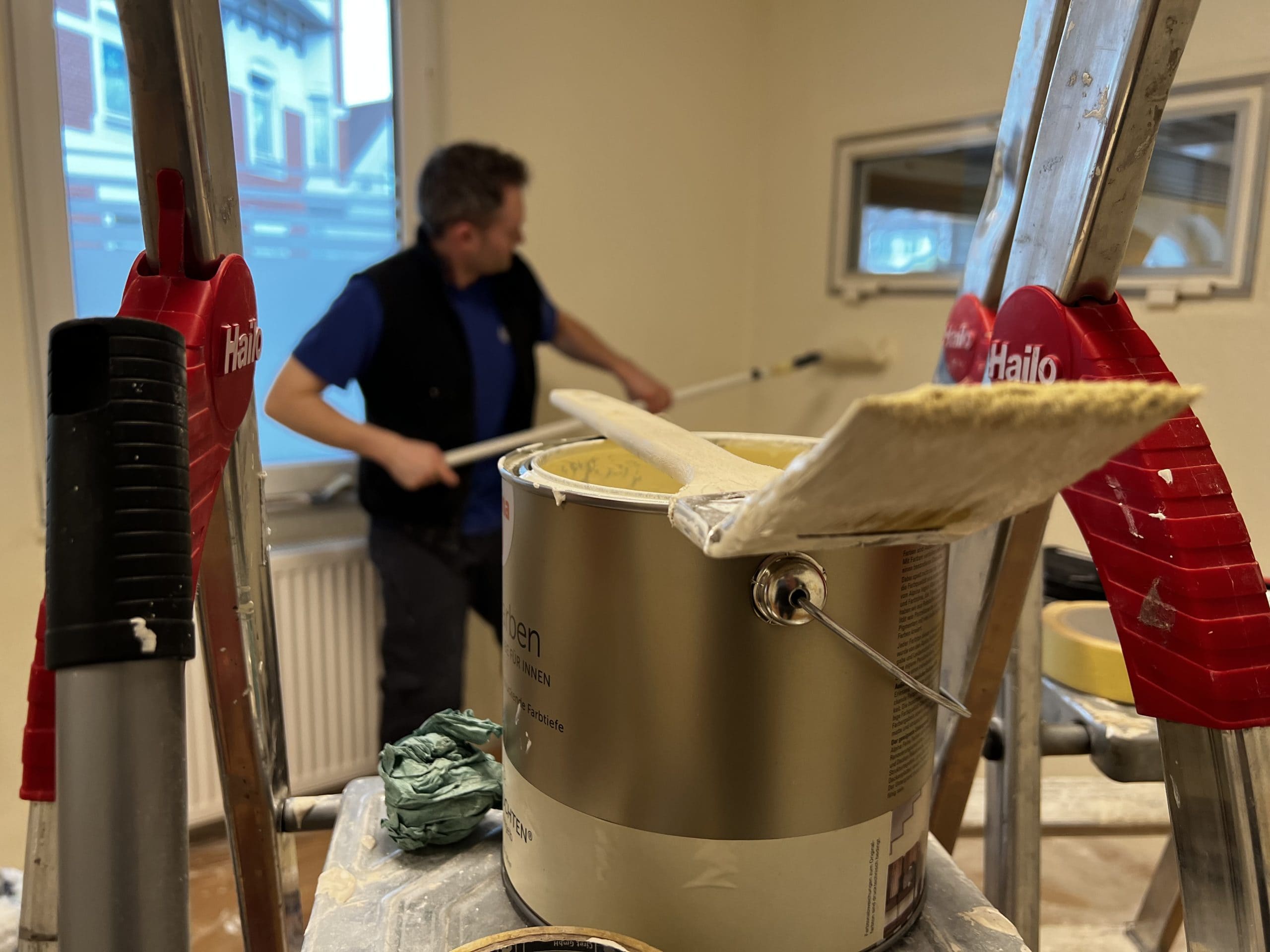 Tapezieren Der Wände